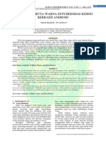 Aplikasi Tes Buta Warna Di Puskesmas Kesesi PDF