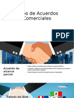 Tipos de Acuerdos Comerciales