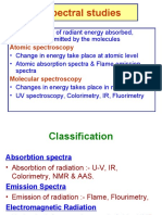 Spectral Studies: Atomic Spectros