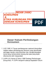 Perlindungan Hak Konsumen Dan Produsen