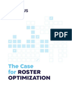 The Case For: Roster Optimization
