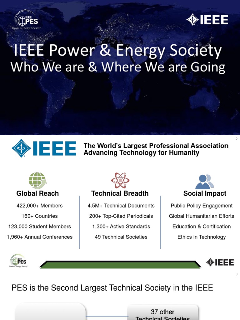 Ieee Pes Overview PDF Institute Of Electrical And Electronics Engineers Learning