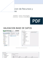 5 - Validacion Base de Datos