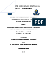 Incidencia de La Fibra Vegetal Paja Ichu en La Resistencia Mecánica Del Adobe en El Distrito de Cajamarca-OVAC-EPG-UNC PDF