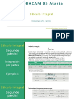 Integración por partes - Ejemplos