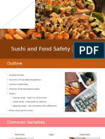 Sushi and Food Safety: An Overview
