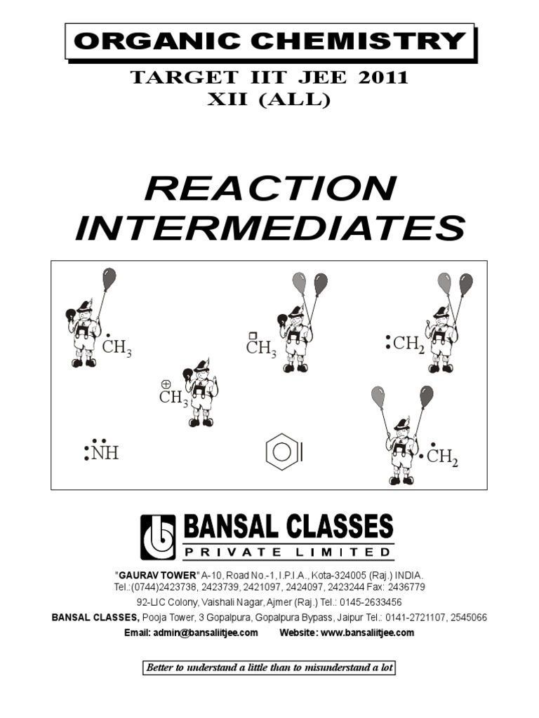 Reaction Intermediates | PDF | Acid | Chlorine