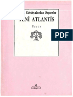 Francis Bacon - Yeni Atlantis