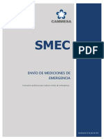 Envío de Mediciones de Emergencia SMEC