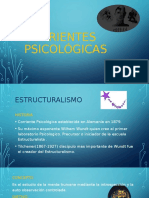 Corrientes Psicologicas