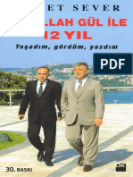 Ahmet Sever - Abdullah Gül Ile 12 Yıl - Yaşadım Gördüm Yazdım, Doğan Kitap