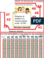 Adunare Și Scădere Cu Trecere Peste Ordin 1-100 - Joc Interactiv-.Ppsx