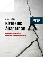 Antal Attila - Kivételes Állapotban. A Modern Politikai Rendszerek Biopolitikája (Napvilág, 2019) PDF