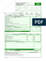 CERTIFICADO DE INGRESOS FORMULARIO 220 Diana Carolina Bastidas