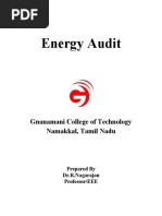 Energy Audit Report Template | PDF | Energy Conservation | Technology ...