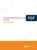 User Guide: Safenet Mobilepass 8.4 For Mac Os X by Gemalto