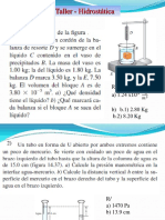 Taller - Hidrostática PDF