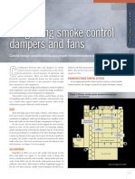 Integrating Smoke Control Dampers and Fans: Careful Design Considerations and Proper Interconnections Are Key