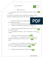 Articulos 39 - 94 Ley General de Educación