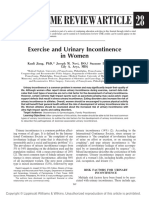 Exercise and Urinary Incontinence in Wome