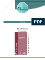 Resumen Enseñanza Jere Brophy