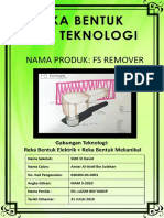 Nama Produk: Fs Remover: Gabungan Teknologi: Reka Bentuk Elektrik + Reka Bentuk Mekanikal