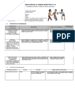 Planificación de La Unidad Didáctica #10: I. Datos Informativos