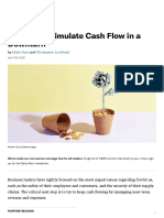 5 Ways To Stimulate Cash Flow in A Downturn PDF