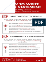 Teacher Entry Fact Sheet PDF