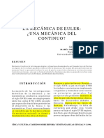 Romero AyAyala MM1996LamecanicadeEuler - Unamecanicadelcontinuo