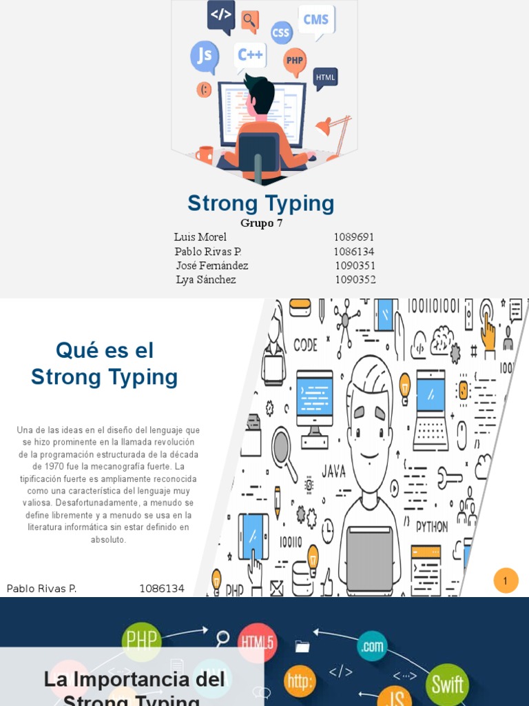 Importancia y Reglas del Strong Typing | PDF | Lenguaje de programación ...