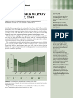 SIPRI - TRENDS IN WORLD MILITARY EXPENDITURE, 2019