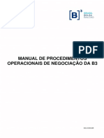 Manual Procedimentos B3 PDF