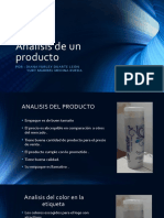 Análisis de Un Producto