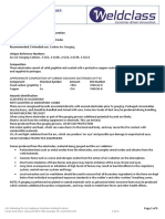 Material Safety Data Sheet: Gouging Carbon Electrodes