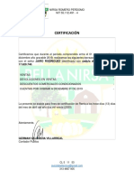 CERTIFICACIÓN