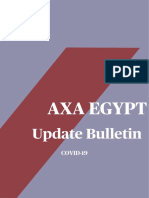 AXA EGYPT COVID-19 Update Bulletin