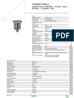 XS630B1PAM12 inductive sensor product data sheet