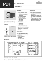 E-STOP Relays, Safety Gate Monitors: Pnoz X9P