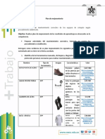 Plan de Mejoramiento - Mtto. Correctivo