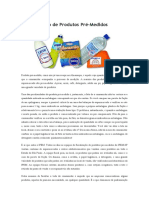 Padronização de Produtos-Medidas