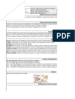 Formatos - Documentación Del Proceso