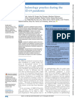 Ophthalmology Practice During The COVID-19 Pandemic