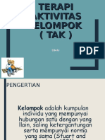 Terapi Aktivitas Kelompok