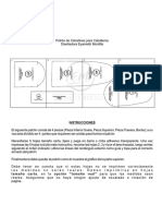 Patrón Digital de Calcetines Caballeros para Imprimir PDF