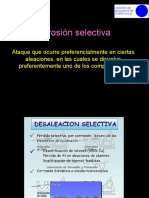 Corrosión Selectiva