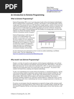 An Introduction To Extreme Programming