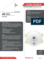 FT Air D802 Respirador Descartable - 20200201 PDF