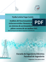 Analisis Del Funcionamiento de Un Cicloconvertidor Siemens Aplicado A Un Sistema de Accionamiento Doble Piñon Corona de Un Molino SAG