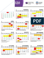 Calendario FICA 2020